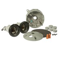 Bell Lampholder Kit, Round, Grey Boxed, 5829-5
