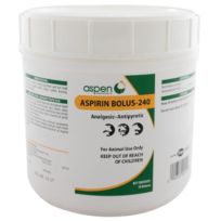 Aspen Vet Aspirin Bolus 240g 50S, 21299463