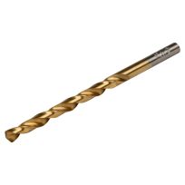 Irwin Titanium Nitride Coating High-Speed Steel Straight Shank, Jobber-Length Drill Bit, 63914, 7/32 IN