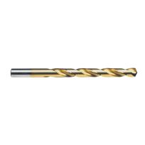 Irwin Titanium Nitride Coated Jobber-Length Split Point Drill Bit, 63924, 3/8 IN