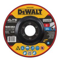 DEWALT 7/8 IN T27 Arbor Cut-Off / Grinding Wheel Combo, DW8904COMBO, 4.5 IN x 3/32 IN