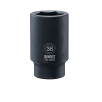 DEWALT 3/4 IN Drive Deep Impact Socket, DWMT75150OSP, 36 mm