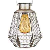 Regal Art & Gift Edison Solar Lantern - Pentagon, 13165