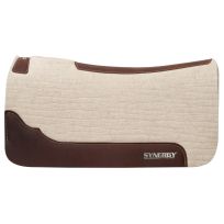 Synergy Steam Pressed Saddle Pad, 36007-5043-18, Natural, 31 IN x 32 IN