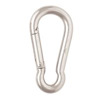 Weaver Leather Zinc Plated Safety Spring Snap, BC02450-ZP-1/4, Zinc Plated, 1/4 IN