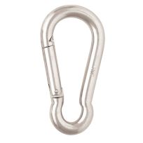 Weaver Leather Zinc Plated Safety Spring Snap, BC02450-ZP-3/8, Zinc Plated, 3/8 IN
