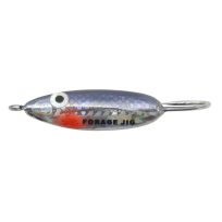 Northland Forage Minnow Jig, 2-Pack, FMJ6-11, Silver Shiner, 1/8 OZ
