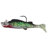 Northland Mimic Minnow Shad, #2 Hook, 2-1/2 IN, 2-Pack, MM4-11, Silver Shiner, 1/4 OZ