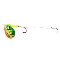 Northland Baitfish Spinner Harness, #4 Hook, 60 IN Snell, #3 Blade, RCH3-FT, Firetiger