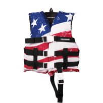 Airhead General Purpose Life Vest, 30098-02-A-US, Stars & Stripes, Child