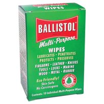Ballistol Multi-Purpose Oil Wipes, 10-Count, 120106