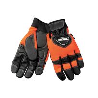 ECHO Chainsaw Gloves, 99988801602, Orange / Black, X-Large