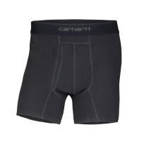 Carhartt Men's Cotton Blend 5 IN Boxer Brief, 2-Pack