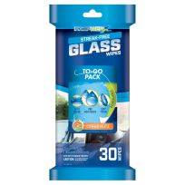 PrepWERX Glass Wipes, 30-Count, 131-40113
