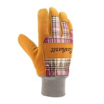 Carhartt Women's Duck / Synthetic Suede Knit Cuff Gloves