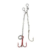 HT Chain Rigs with Blood Red Treble Hook, Size 12, CR-2