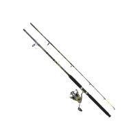 Jimmy Houston Big Game 8 FT, 2-Piece Spinning Combo Rod with CH-603F Reel, JHCC-802SC