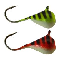 HT Marmooska Tungsten Jig Deluxe, #10, 2-Pack, MJDXB-10A, Assorted