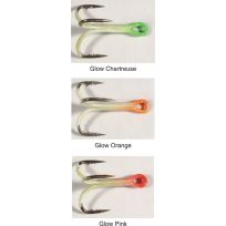 HT Optimax Glow Treble Hooks, Size 10, 6-Pack, OPT-10, Assorted