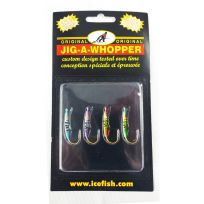 HT Tiger Willow, Size 2 Hook, 4-Pack, TW-4A, Assorted