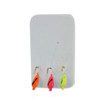 HT Hardwater Micro Jig, #8, 3-Pack, HW-ECK3STA8X, Assorted