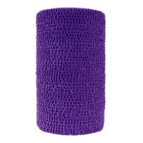 Andover Healthcare PowerFlex Equine Bandage, 3840PU-018, Purple, 4 IN x 5 YD
