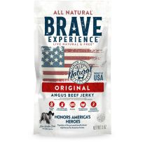 Brave Experience All Natural  Angus Beef Jerky - Original, WM723, 3 OZ