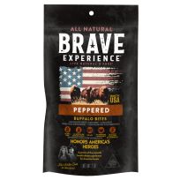 Brave Experience All Natural  Buffalo Bites  - Peppered, BB423, 2 OZ