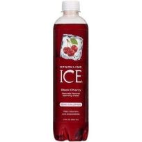 Sparkling Ice Zero Sugar Black Cherry Sparkling Water, 639801, 17 OZ