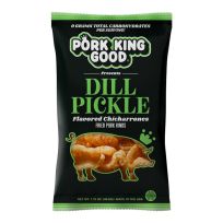 Pork King Good Pork Rind, Dill Pickle, 12PK-DILL, 1.75 OZ