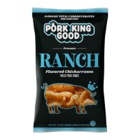 Pork King Good Pork Rind, Ranch, 12PK-RAN, 1.75 OZ