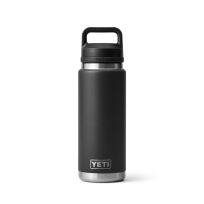 YETI® Rambler® Bottle with Chug Cap, 21071504096, Black, 26 OZ