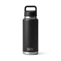 YETI® Rambler® Bottle with Chug Cap, 21071503824, Black, 36 OZ