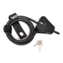 YETI® Security Cable Lock & Bracket, 20010030004, Black