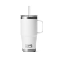 YETI® Rambler® Mug with Straw Lid, 21071501801, White, 25 OZ
