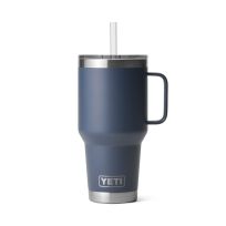 YETI® Rambler® Mug with Straw Lid, 21071501813, Navy, 35 OZ