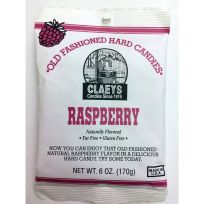 Claeys Old Fashioned Natural Raspberry Drops, 616, 6 OZ
