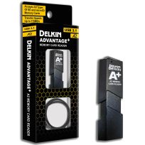 Delkin Devices USB 3.1 SD & mSD Memory Card Reader, DDREADER-55