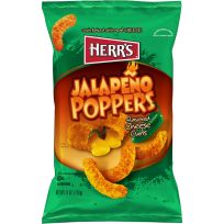 HERR'S Jalapeno Poppers Cheese Curls, 6647, 6 OZ