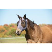 Weaver Leather Synergy® Equine Lycra® Fly Mask with Coolcore®, 37405-50-68, Graphite, Medium