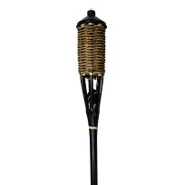 Patio Essentials Woven Rope Bamboo Torch, 5 FT, 30055-150