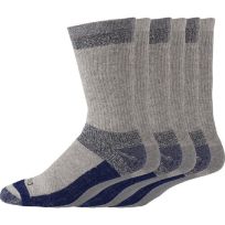 Dickies Dri-Tech Max Cushion Crew Socks, I611010-026, Grey / Blue, 10 - 13