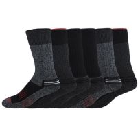 Dickies Sustainable Contrast Crew Socks, I611035-019, Black / White, 10 - 13