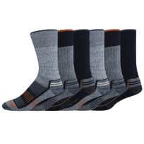 Dickies Sustainable Contrast Crew Socks, I611035-448, Assorted, 10 - 13