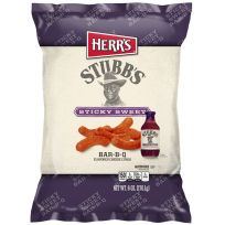 HERR'S Stubbs Sticky Sweet BBQ Flavored Cheese Curls, 7382, 6 OZ