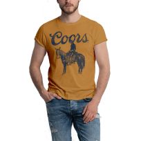 Changes Men's Coors Rider Back Graphic T-Shirt