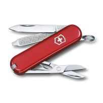 Victorinox Red Classic Swiss Army Knife, 0.6223-X107, 2.25 IN