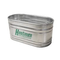 Hastings Green Label Round End Galvanized Stock Tank, HG20206, 159 Gallon