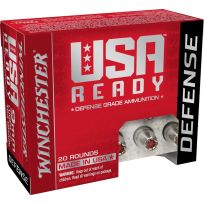 Winchester 9mm Luger +P - USA Ready,124 Grain Ammo, 20-Round, RED9HP