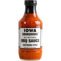 Iowa Smokehouse Southern Style BBQ Sauce, IS-BBQSS, 19 OZ